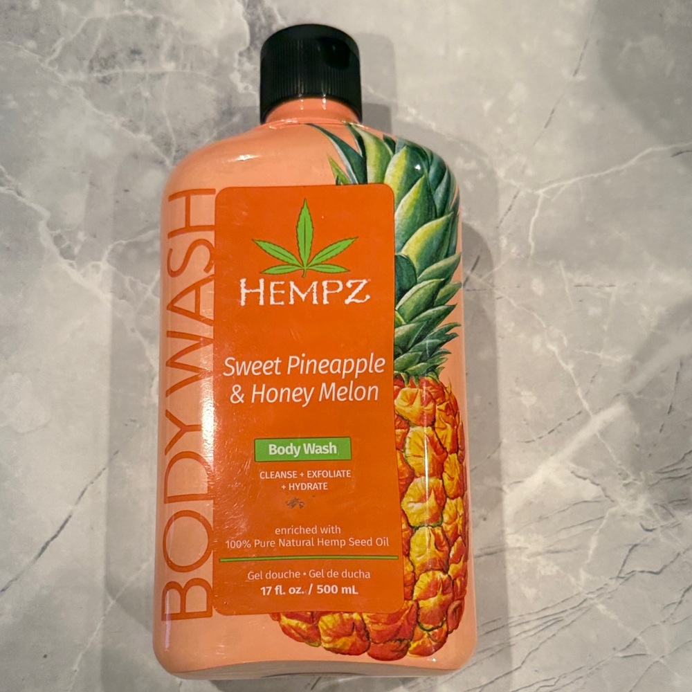 Hempz Sweet Pineapple & Honey Melon Body Wash - Peach